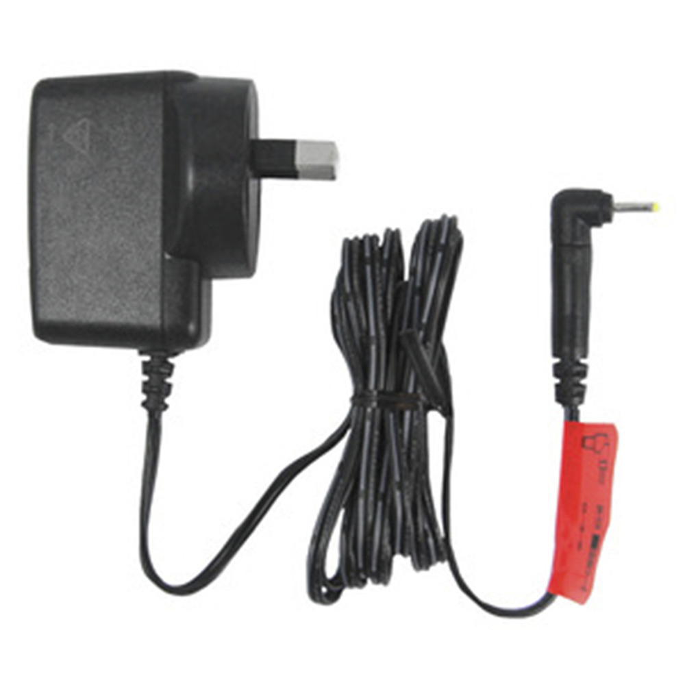 12-volt power adapter suited to garage receivers