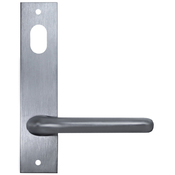 Internal wide plate furniture with lever and cylinder hole SC