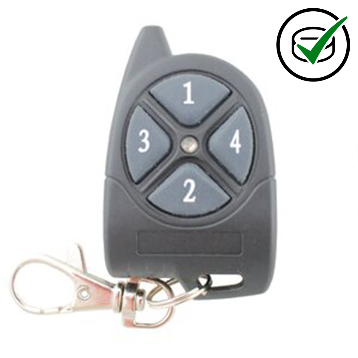 Genuine AR1 LETRON 4 button remote handset 433.92 MHz