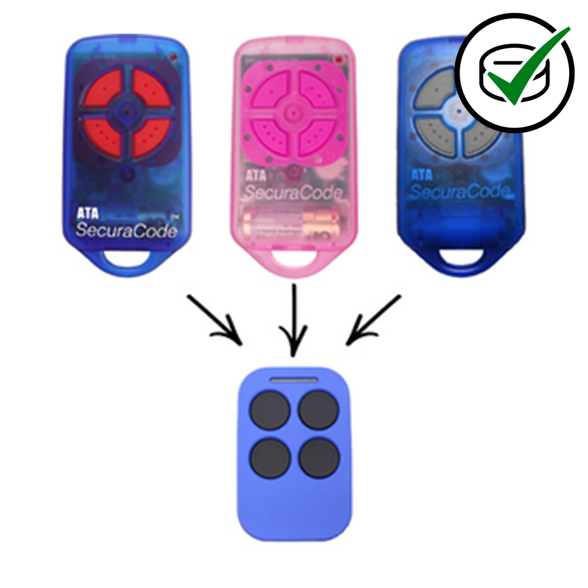 Genuine Code Ezy Remote to suit ATA PTX-4 Remote