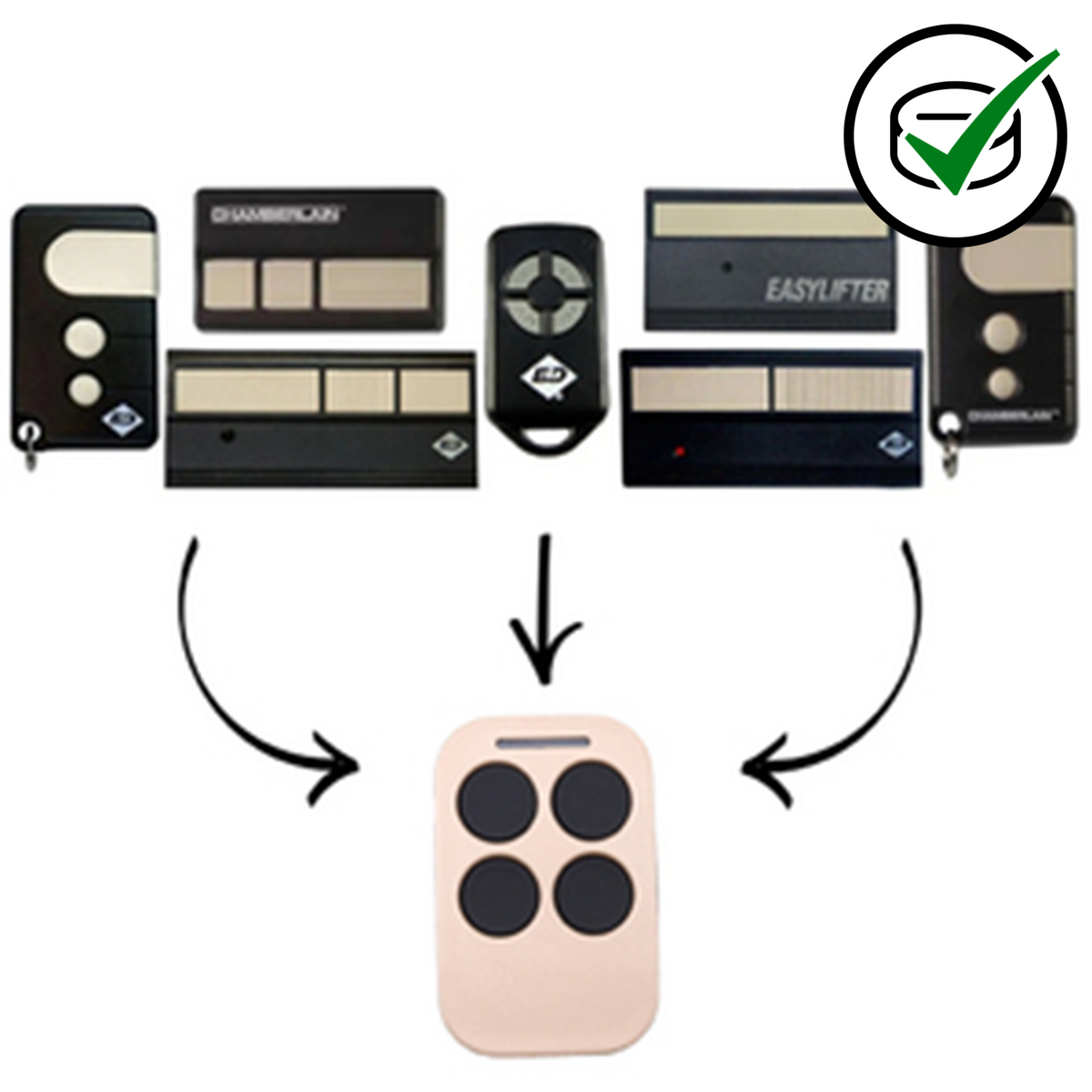 Genuine Code Ezy Remote to suit B&D