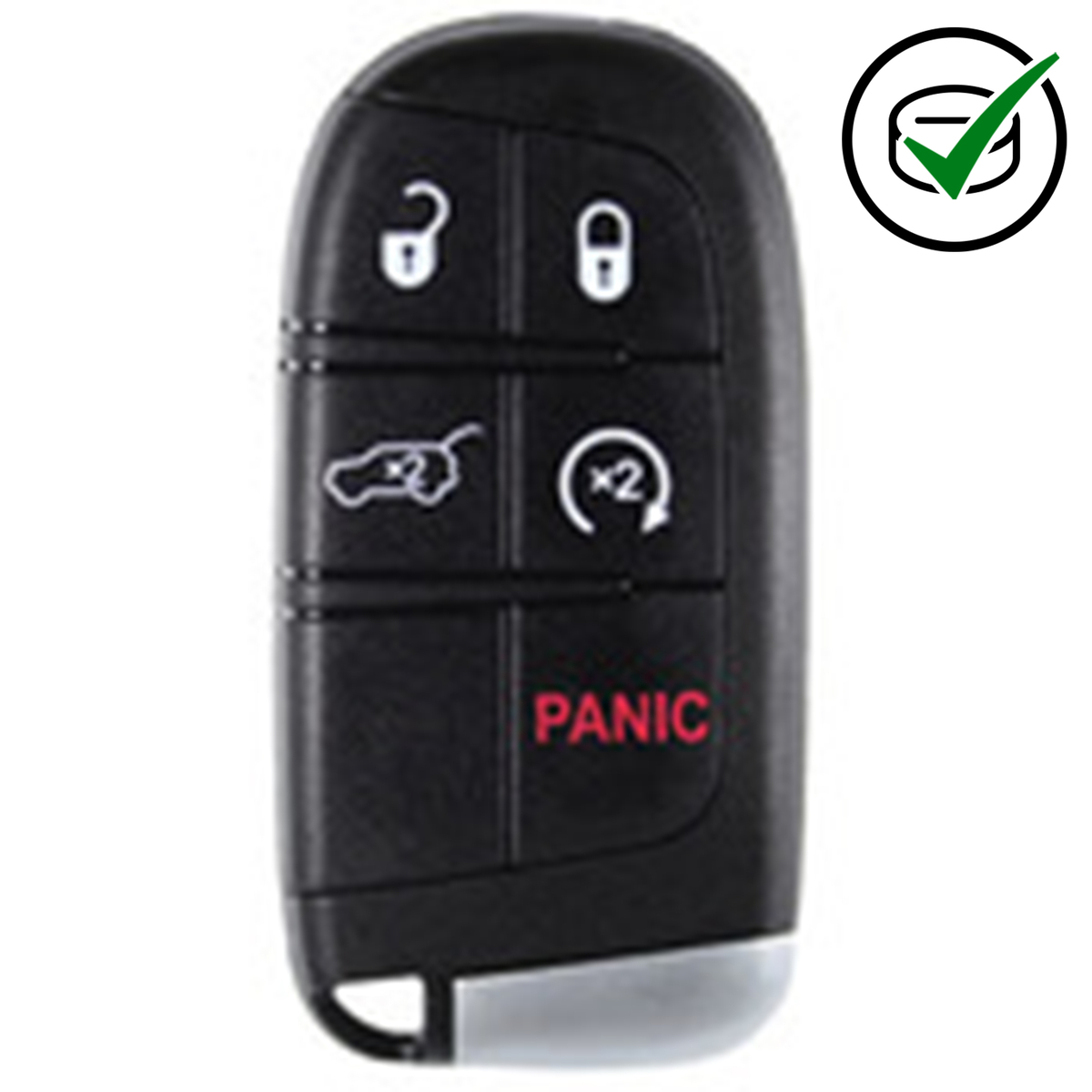 Autel KM100, 5 button Jeep Style Universal Smart remote