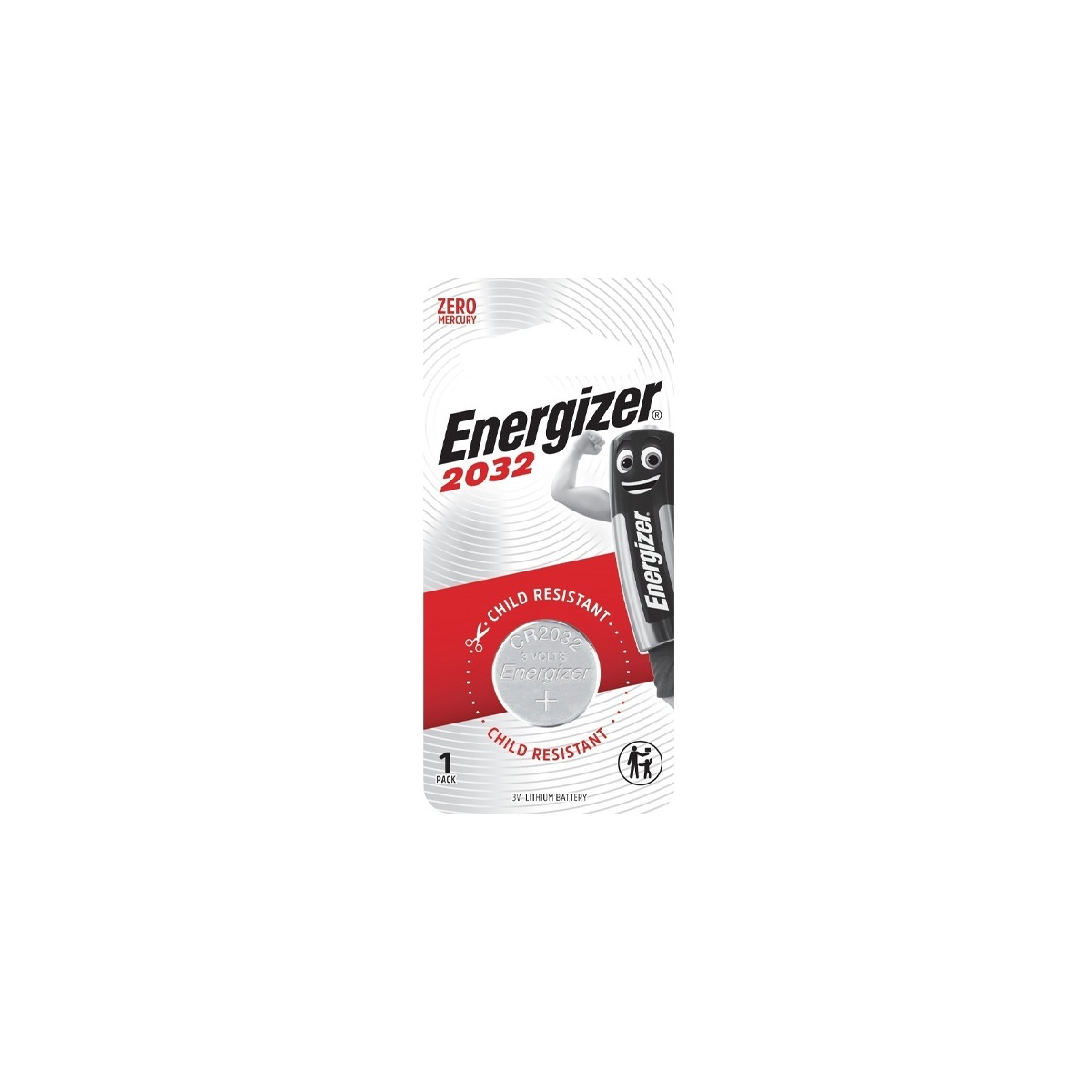 Energizer Lithium Battery CR2032 (1pk)