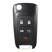Genuine Holden VF 5 button remote Key, flip Key HU100, 434MHz