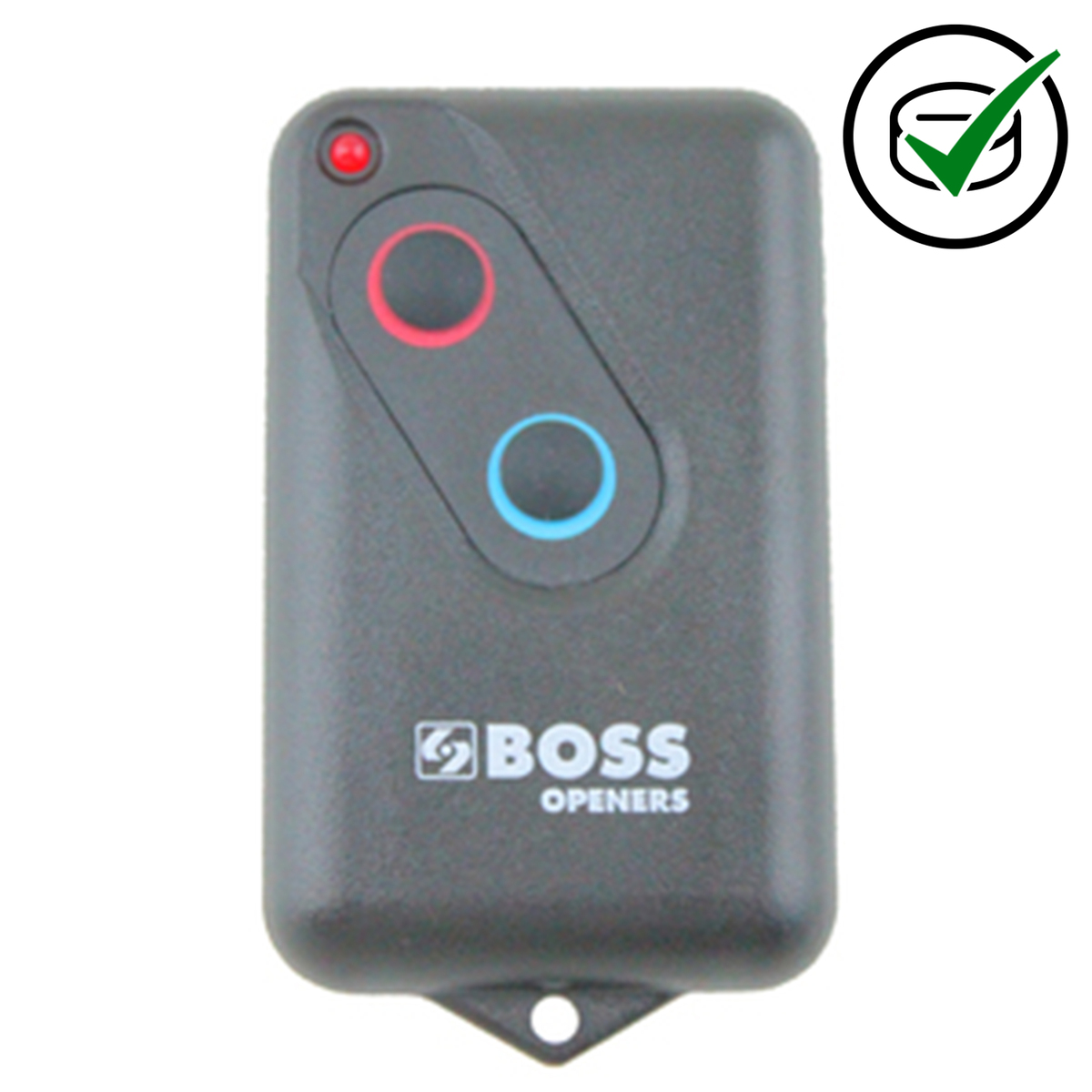 Genuine Boss 2 button remote handset 304MHz