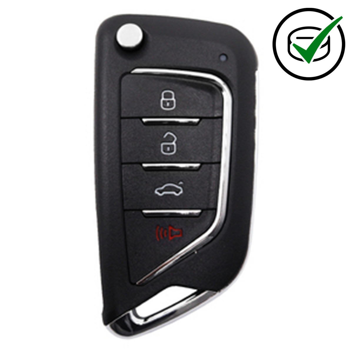 KeyDIY 4 Button Flip Key with Panic to suit B21-4
