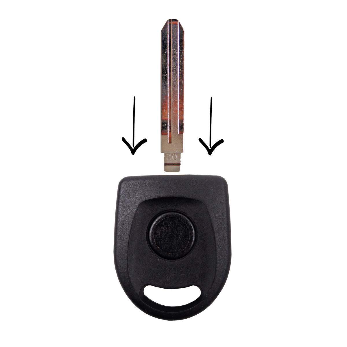 KeyDiy KD Blank Key Blade MFK Transponder Head