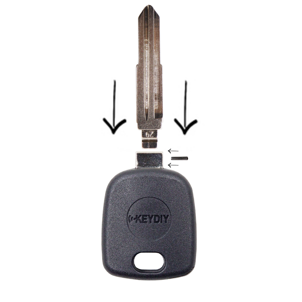 KeyDiy KD Blank Key Blade MFK Transponder Head
