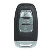 Audi compatible 3 button smart remote housing