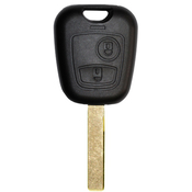 Citroen compatible 2 button HU83 remote Key housing