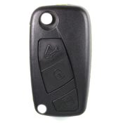 Fiat compatible 3 button SIP22 remote flip Key housing