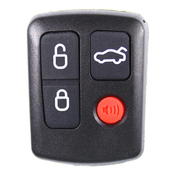 Ford BA and BF compatible 4 button remote housing