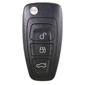 Ford compatible 3 button HU101 remote flip Key housing