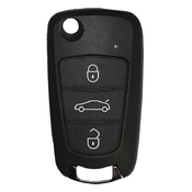 Great wall compatible 3 button Toy40 remote flip Key housing