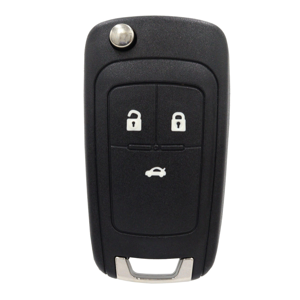 Holden Cruze compatible 3 button HU100 remote flip Key housing