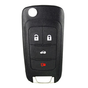 Holden compatible 4 button HU100 remote flip Key housing to Suit VF