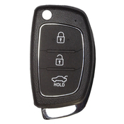 Hyundai compatible 3 button TOY49  remote Key housing