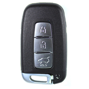 Hyundai compatible 3 button remote Key housing