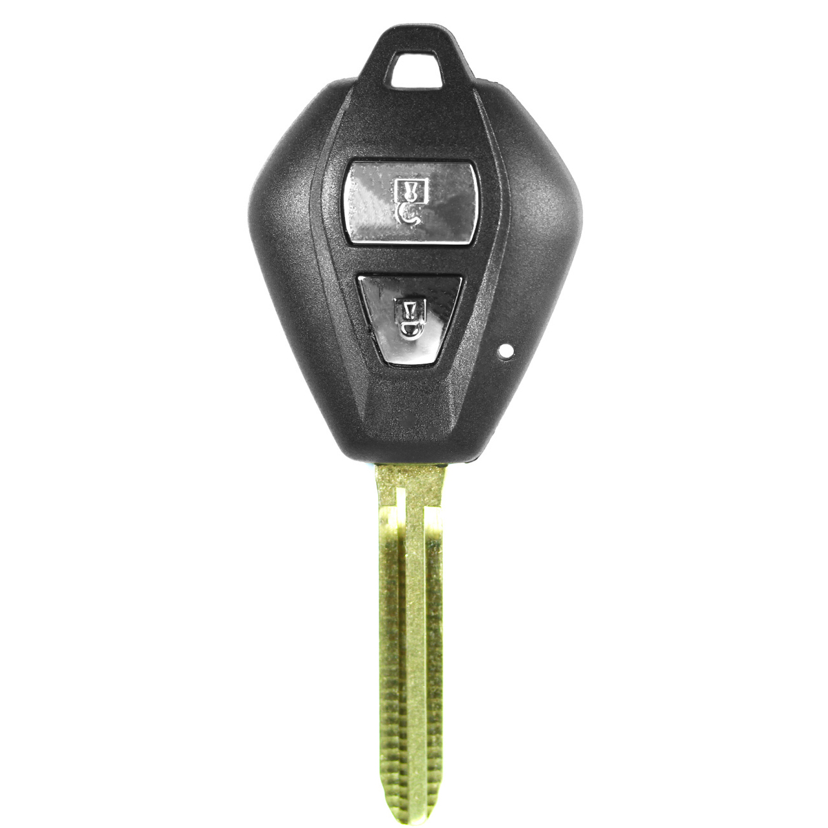Isuzu compatible 2 button TOY43R remote Key housing