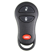 Chrysler Jeep compatible 3 button remote housing