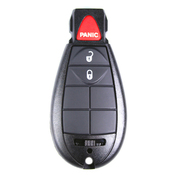 Chrysler Jeep compatible 3 button CY24 remote housing