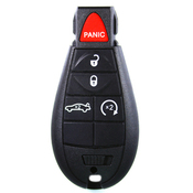 Chrysler Jeep compatible 5 button remote housing