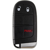 Chrysler Jeep compatible 3 button remote key housing