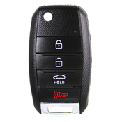 Kia compatible 4 button remote flip Key housing