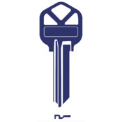 Domestic Key Blank To Suit Kwikset KS1 - Light Blue