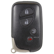 Lexus compatible 4 button smart remote Housing
