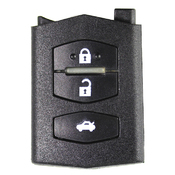 Mazda compatible 3 button remote housing Suits Mazda 3 and Mazda 6