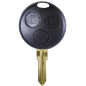 Smart Mercedes compatible 3 button remote Key housing