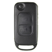 Mercedes compatible 2 button HU64 remote flip Key housing