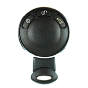 Mini Cooper compatible 3 button HU92R remote housing