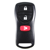 Nissan compatible 3 button remote housing