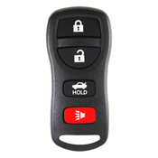 Nissan compatible 4 button remote housing
