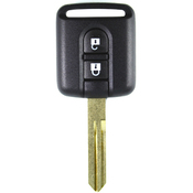 Nissan compatible 2 button NSN14 remote Key housing
