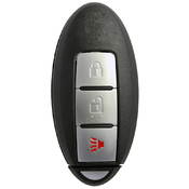 Nissan compatible 3 button NSN14 remote Key housing