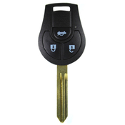 Nissan compatible 3 button NSN14 remote Key housing