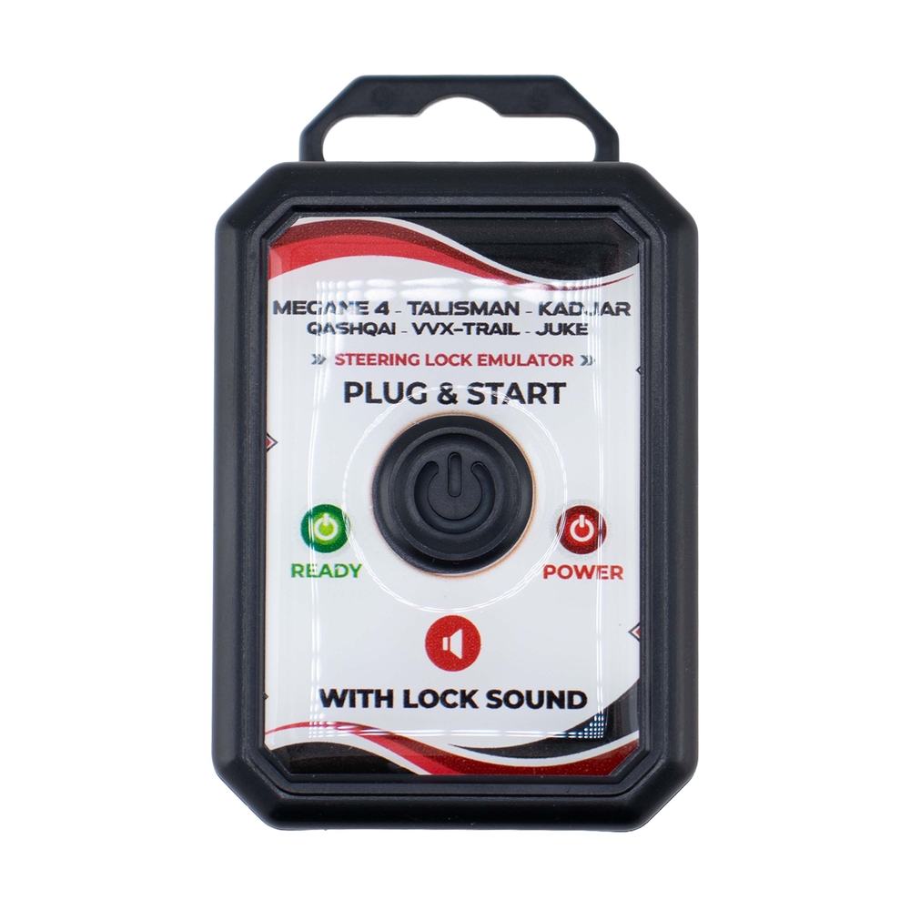 Nissan X-Trail, Qashqai & Renault Talisman, Megane4, Kadjar Steering Lock Emulator