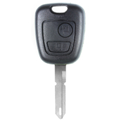 Peugeot compatible 2 button NE73 remote Key housing