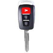 Proton compatible 3 button PO1 remote Key housing