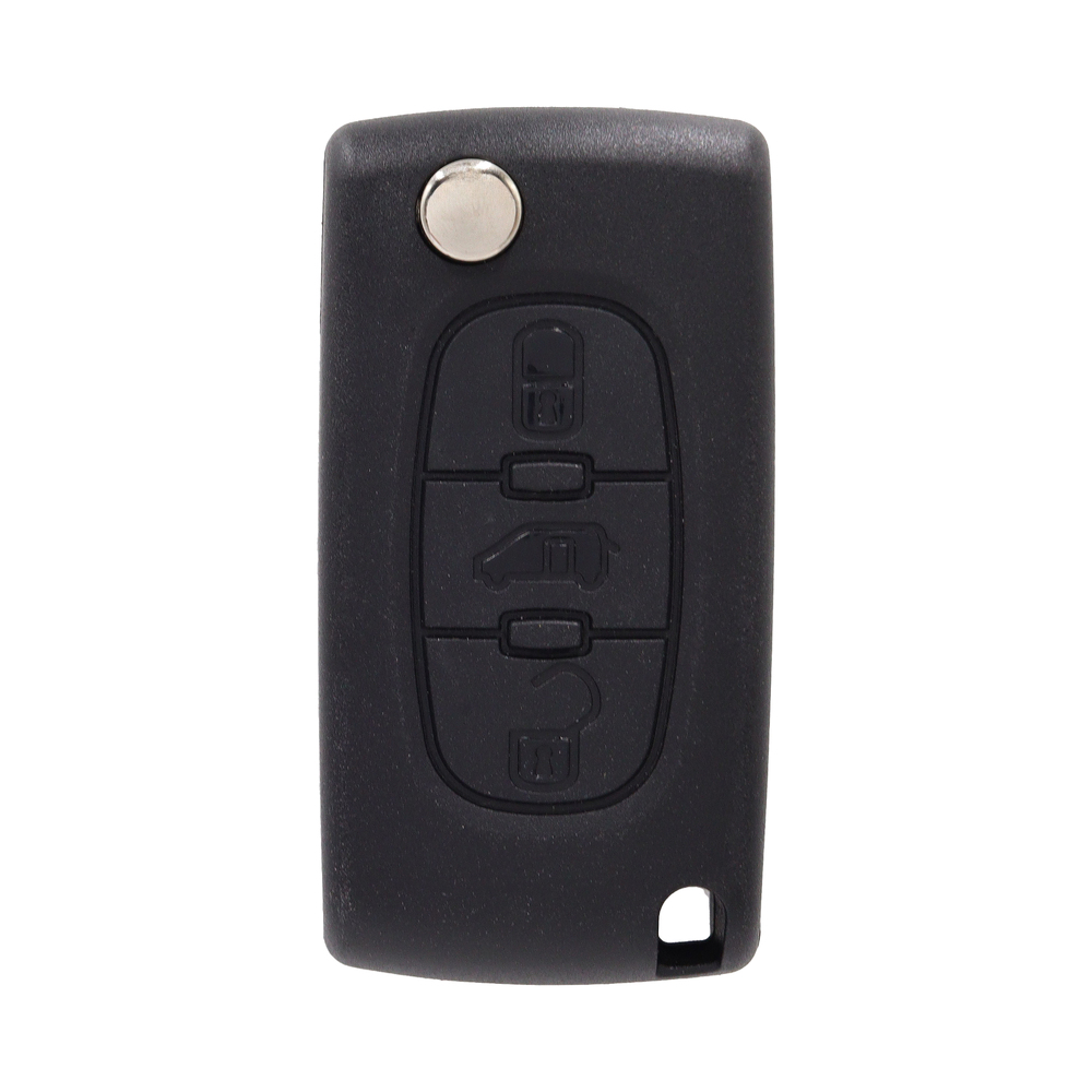 Complete Remote Flip Key To Suit Citroen Berlingo/Peugeot Partner