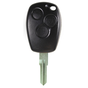 Renault compatible 3 button VAC102 remote Key housing
