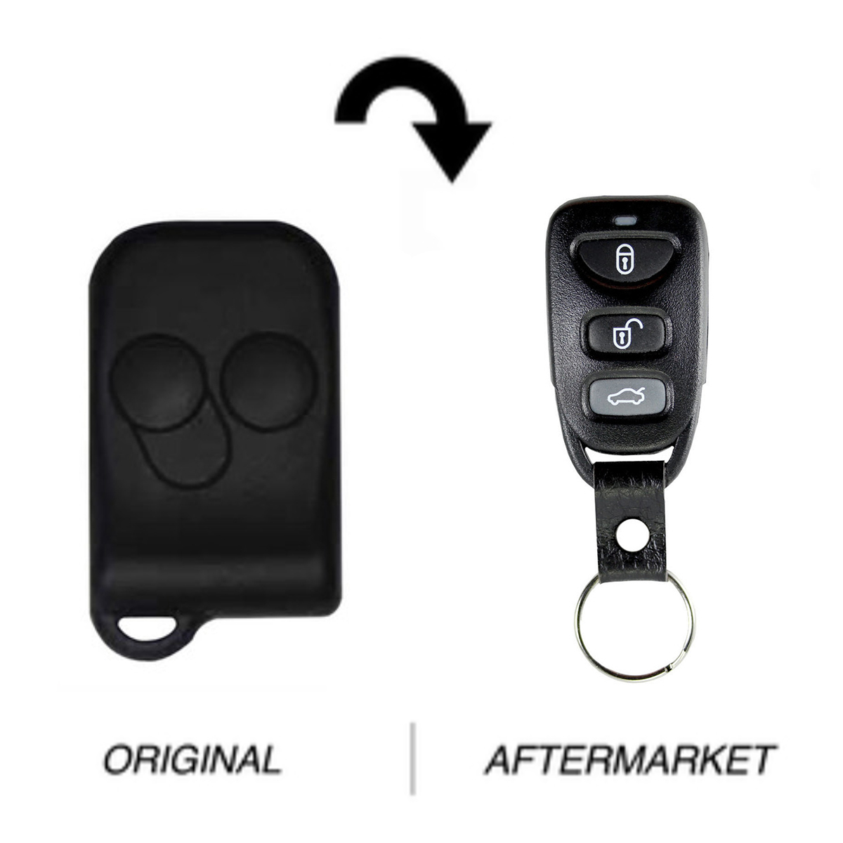 Ford compatible remote, 304MHz to suit Falcon EB,ED,EF,EL,NC and AU1