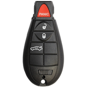 Chrysler Jeep compatible 4 button Fobik remote 434MHz