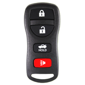 Nissan compatible 4 button remote 433MHZ