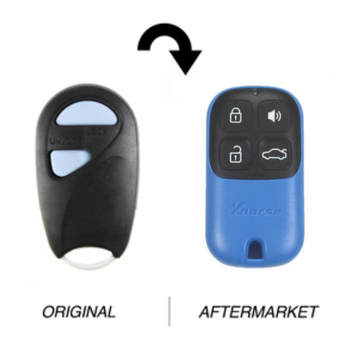 Nissan compatible  2 button remote