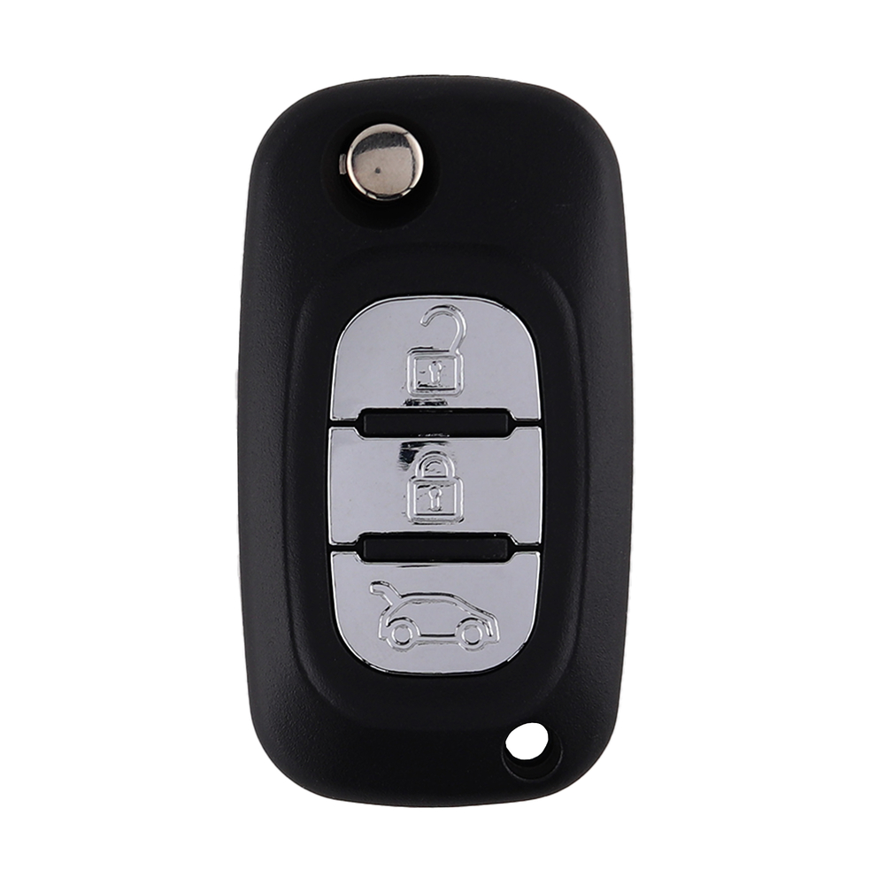 3 button remote flip key to suit Renault Clio, Kango, Master & Twingo