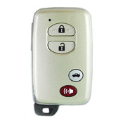 Toyota compatible 4 button smart remote 3370, 314.3MHz ASK Chip ID74-WD03